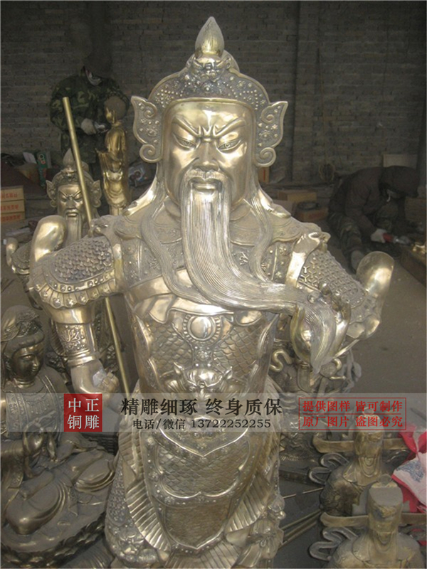 廠(chǎng)家直銷(xiāo)關(guān)公雕塑